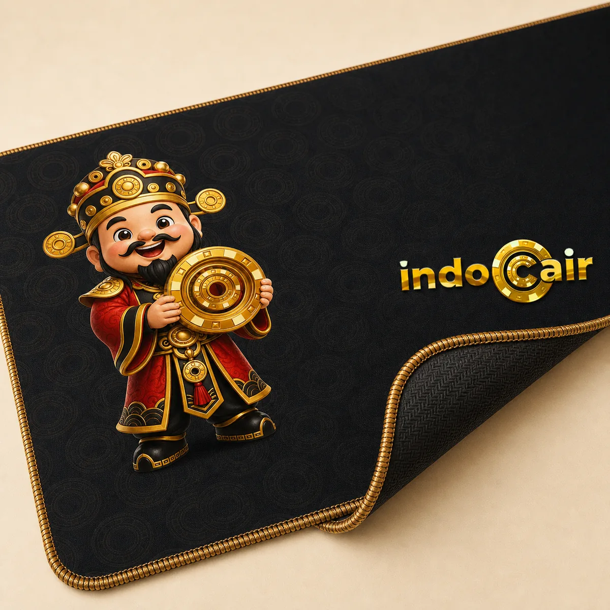 IndoCair Deskmat Dewa Uang Detail